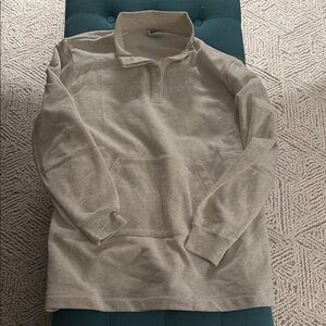 Nike size L cream colored Pullover Sweatshirt-NWOT